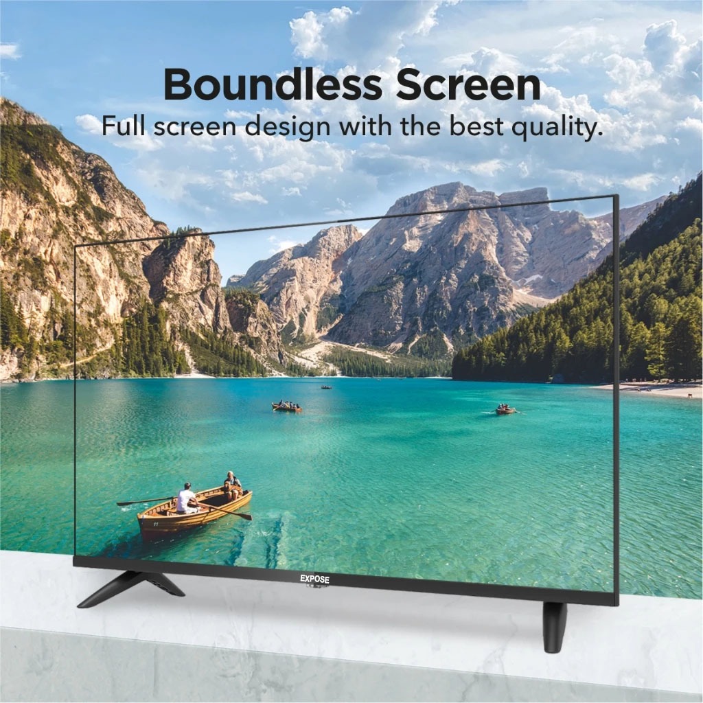 EXPOSE 32 Inch Smart TV  Android 12.0 Google 4K 19 24 LED 43 50 55 WiFi HD Bluetooth Flat SCREEN - Image 4