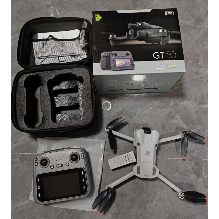 GT50 PRO Drone 4K HD Camera Aerial Photography 5.5-inch Screen Remote Control Optical Flow — view 8