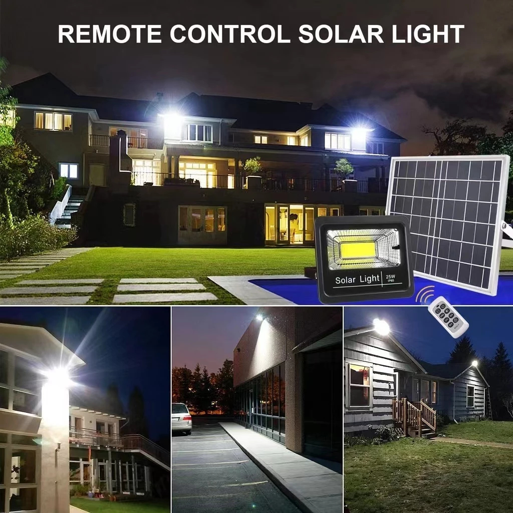 3000W Solar Light BUY1 TAKE1 Senst Outdoor Waterproof LED Solar Floodlight Street Lamp With Remote — view 8