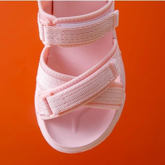 SLIPPERS Cute Strap Sandals For Kids Girls Kids Slipper For Girls Khaki Black 24-35 Free Shipping - Image 4