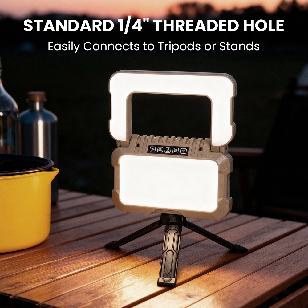 Orashare OL21 Foldable Camping Light 1000LM Super Bright 4800mAh Rechargeable Portable Outdoor Lamp — view 7