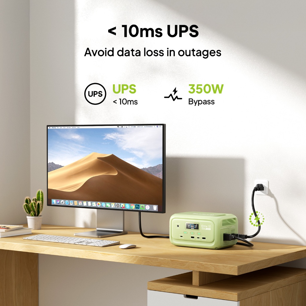 BLUETTI Portable Power Station Elite 10, 128Wh 34,595mAh LiFePO4 - Image 4