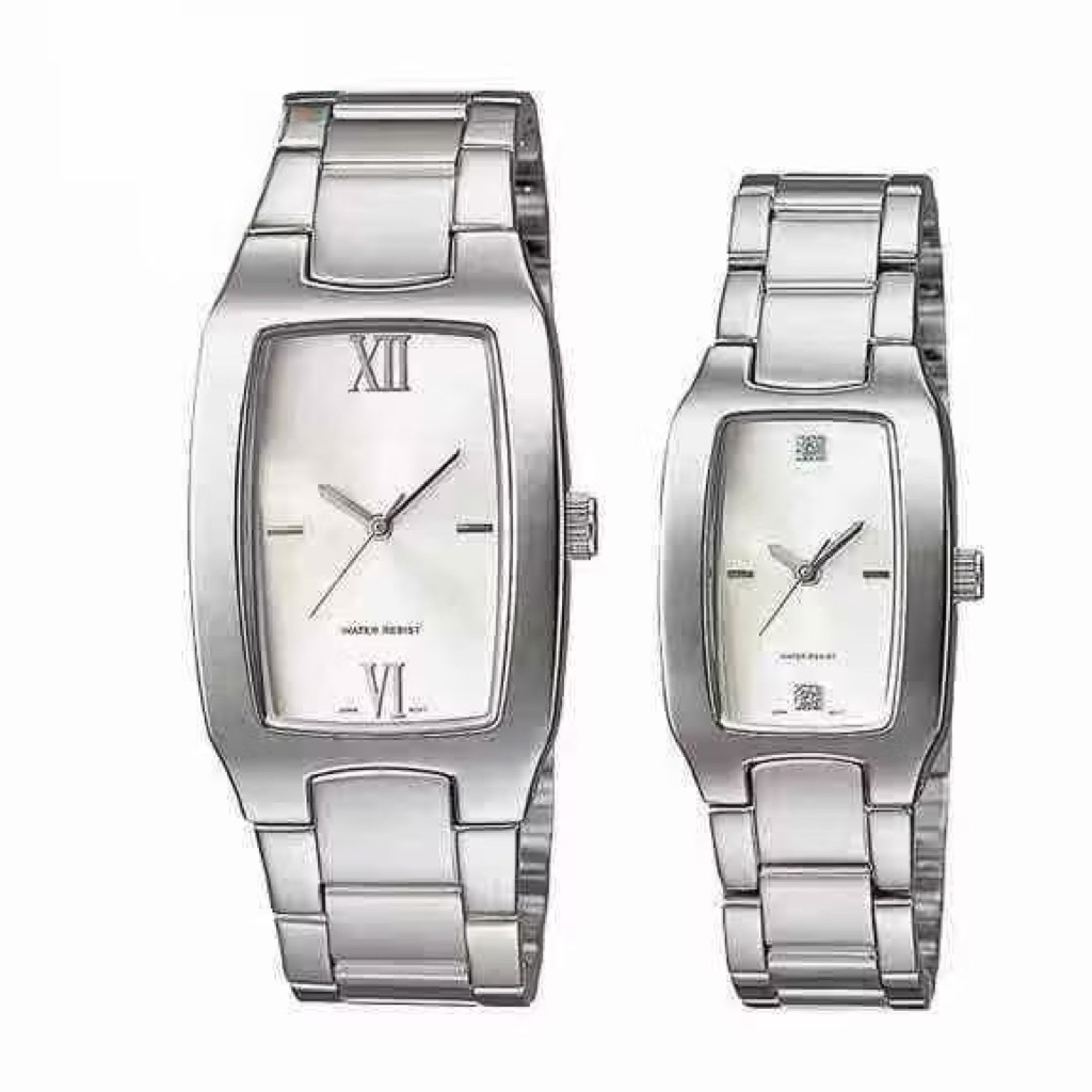 [jden] fashion steel analog watch unisex relo - Image 4