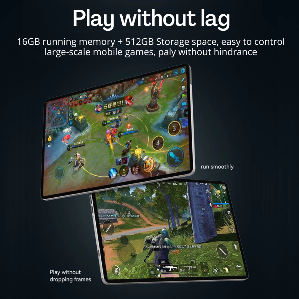 2025 New Tab S9 | 16GB RAM 512GB ROM | Snapdragon 865 | 5G+4G LTE Dual SIM | 10000mAh Battery - Image 5