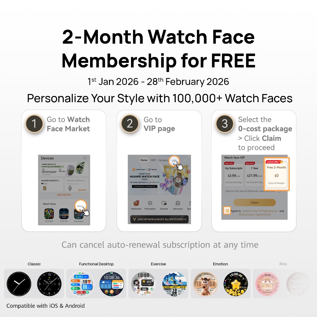 HUAWEI WATCH GT 6 Series Smartwatch - Image 8