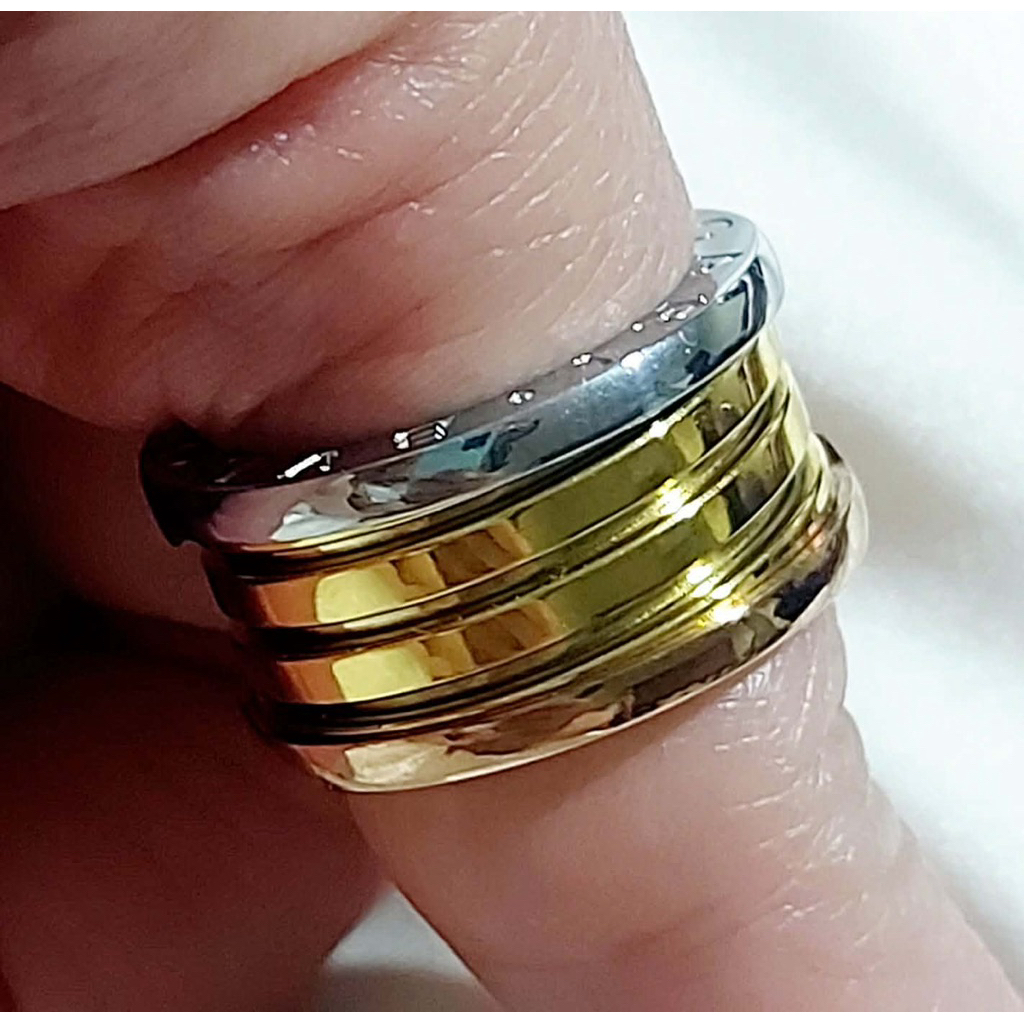 Tricolor Spring Design Ring – Size 8 product photo 4