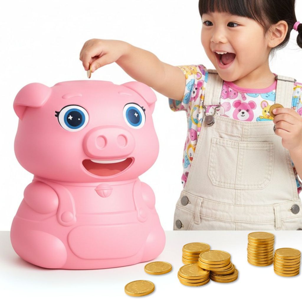 Japan Osaka Bear Piggy Big Coin Piggy Bank Durable for Children Saving Money Alkansya Laruan - Image 8