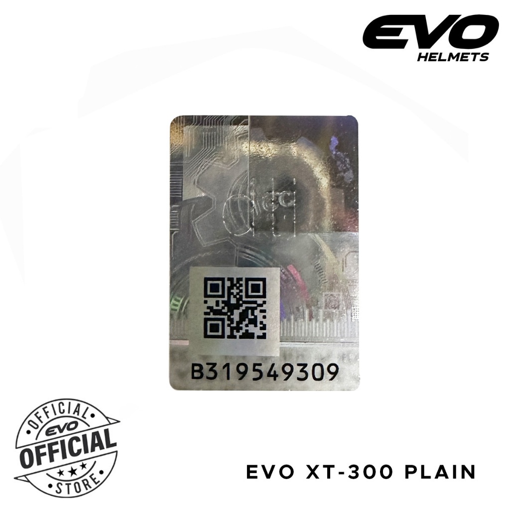 EVO XT-300 Plain Full Face Dual Visor Helmet Motorcycle With Free Clear Lens — view 8
