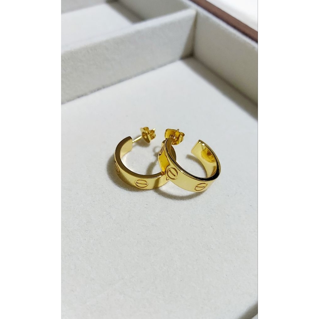 Classic Loop Stud Earrings product photo 3
