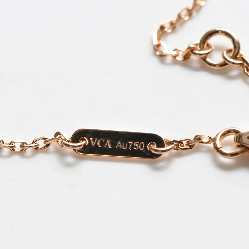 Sweet Alhambra Heart Bracelet | Red Carnelian | Adjustable 7–7.5 Inches product photo 3