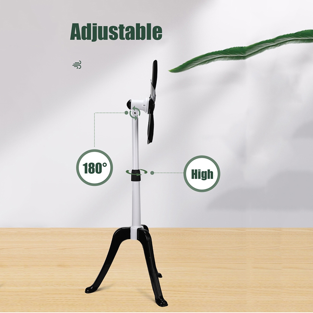 SYCAT 5 Blades Stand Fan Family Electric Fan Clip Fan Floor Fan Cooling Fan Portale Fan Adjustable - Image 8