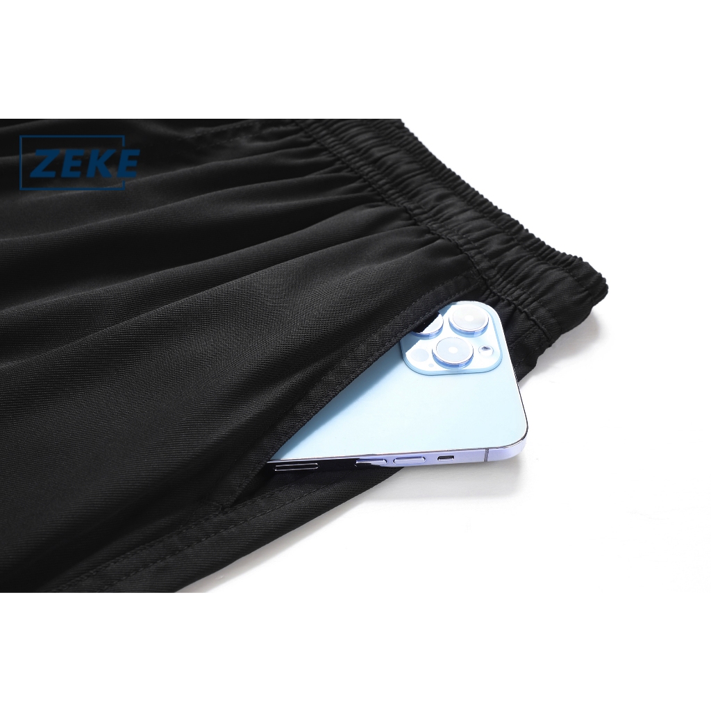 ZEKE Men Cargo Pants lalaki Tactical Six Pocket Working Cargo Pant Plain Trouser - Image 6