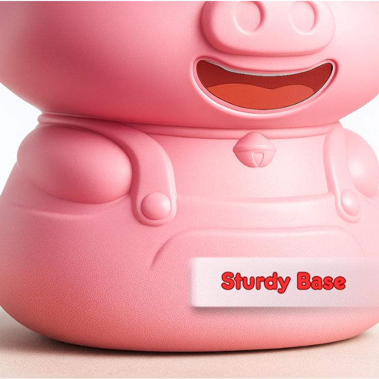 Japan Osaka Bear Piggy Big Coin Piggy Bank Durable for Children Saving Money Alkansya Laruan - Image 5