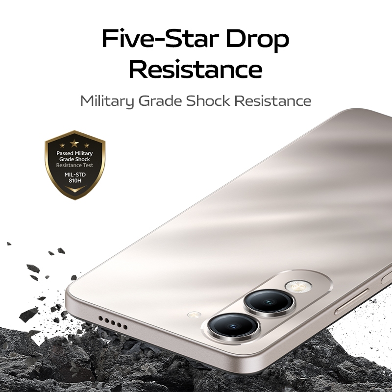 【0% Interest for 3 Months】vivo Y04s cellphone丨6000mAh Battery丨4+4GB RAM+256B ROM丨Five-star Drop resi - Image 4