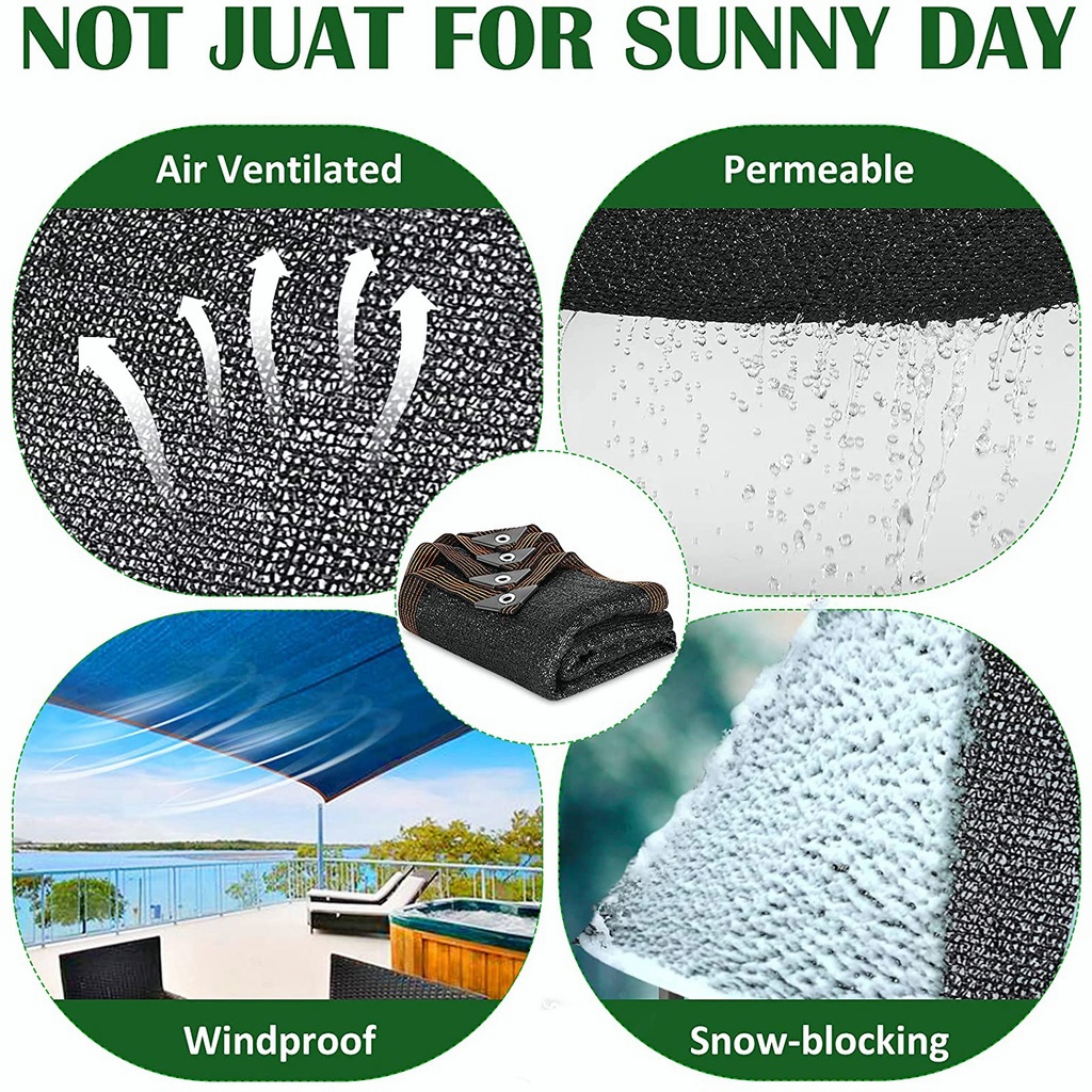 BUY 1 TAKE 1 Sunshade Net Anti-UV Resistant 98% Net Sunscreen And Shade Net Outdoor Garden Greenhous - Image 4