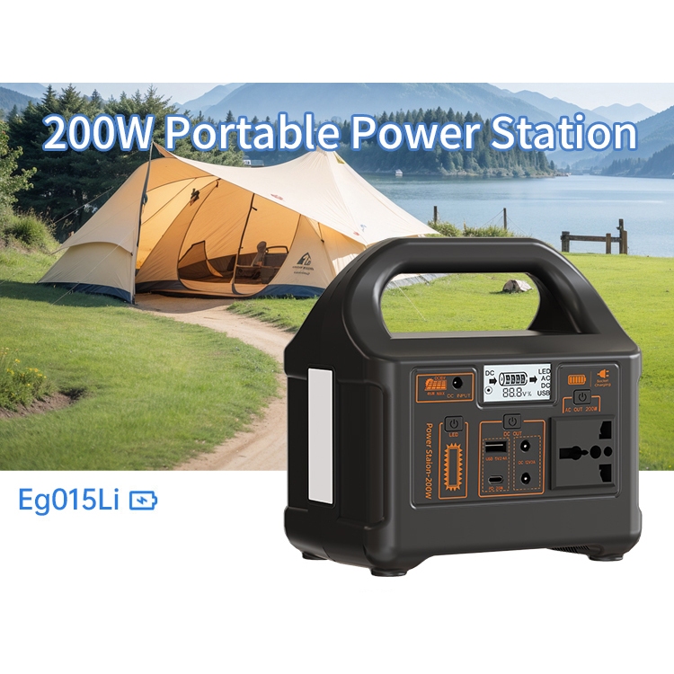 220V Power station Big capacity Power Bank portable Generator with Solar panel - Image 5