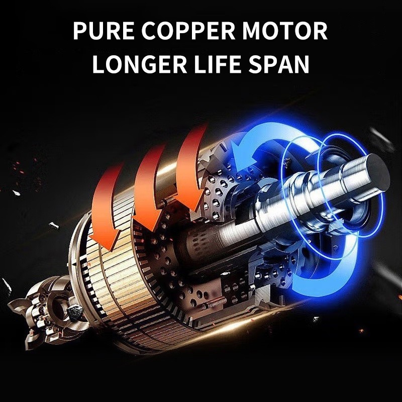 8 Inch Cordless Fan Portable Fan Rechargeable Fan High Power Outdoor Desktop Cooling Fans Adjustable - Image 4