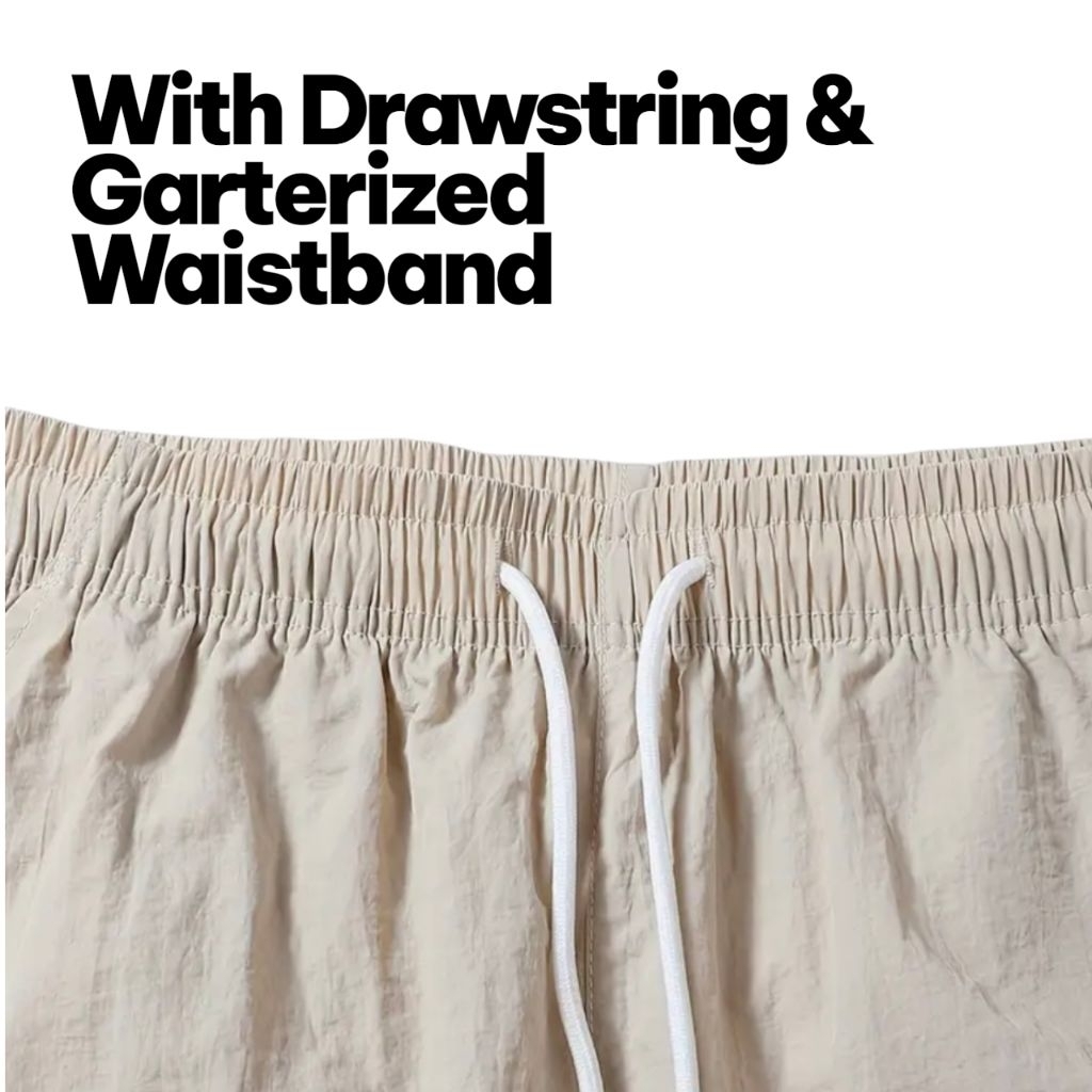 5PCS Taslan Shorts for men - Unisex | Above Knee | Pambahay / Pang Porma - Image 3