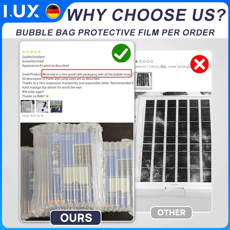 Solar Flood Light Solar Light Outdoor Waterproof IP68 Led Flood Street Lamp With Remote With Panel - Image 5