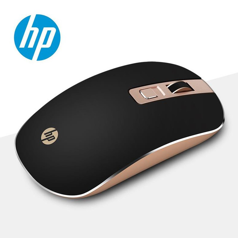 HP S4000 Silent Wireless Mouse Optical Portable Mute Button Business Office Mice for Laptop Computer