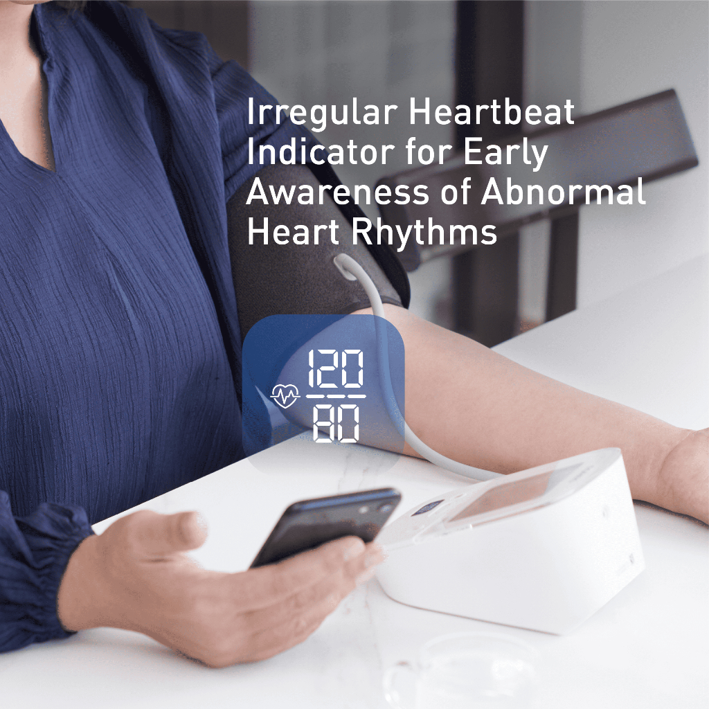 Omron HEM-7156T-A Automatic Upper Arm Blood Pressure Monitor BPM Digital w/ Bluetooth & Intellicuff - Image 4