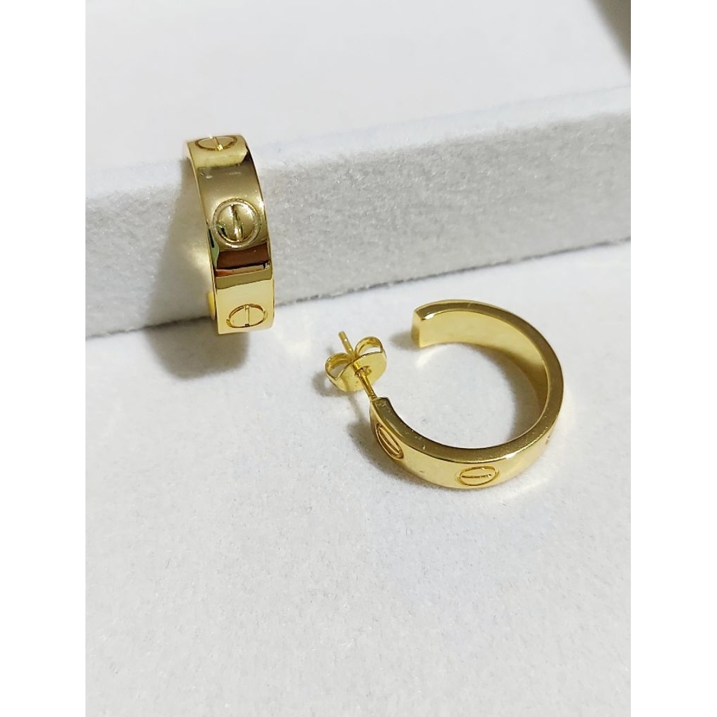Classic Loop Stud Earrings product photo 5