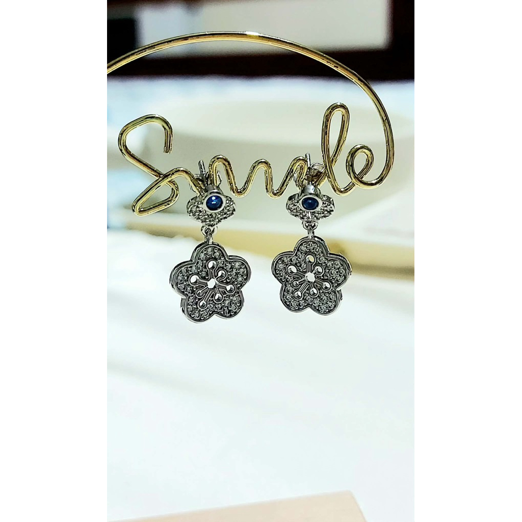 VCA-Inspired Drop Stud Earrings product photo 2