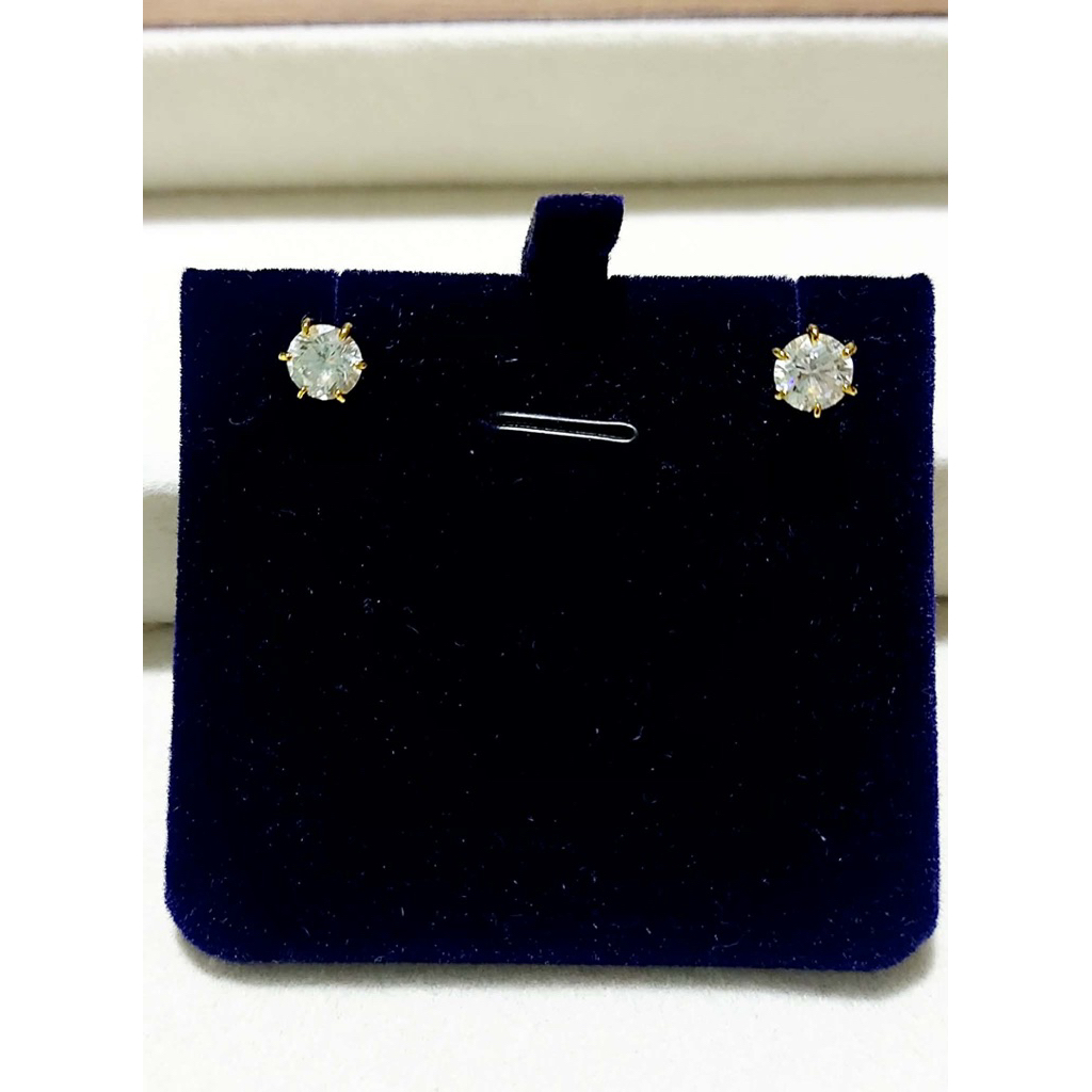 6-Prong Diamond Stud Earrings