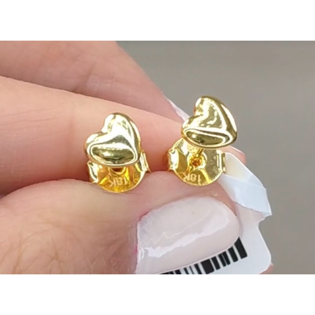 Small Heart Stud Earrings product photo 2