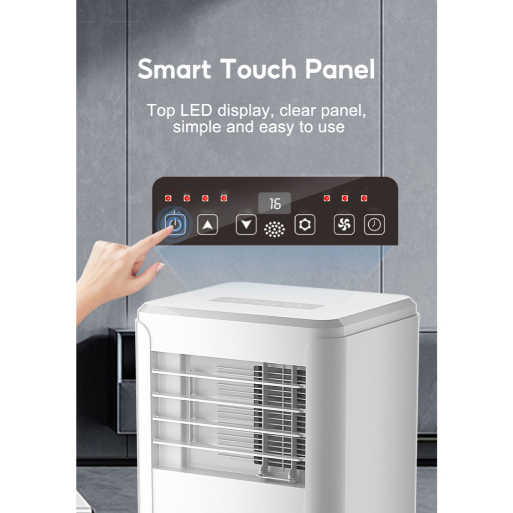 Tixx 2HP Aircon Intelligent Remote Control Household Portable Aircon - Image 7