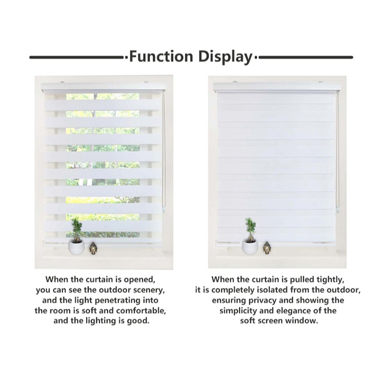 180cm//150cm140cm/90cm gabagroup Modern Korean Venetians Duo Roller Window Curtain blinds for window - Image 6