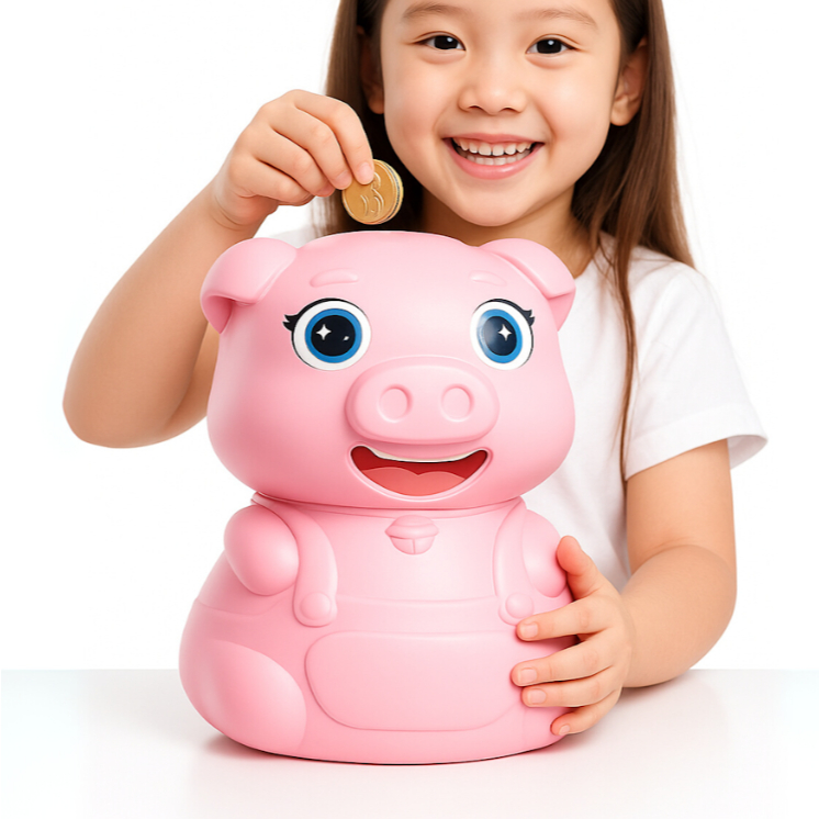 Japan Osaka Bear Piggy Big Coin Piggy Bank Durable for Children Saving Money Alkansya Laruan - Image 3
