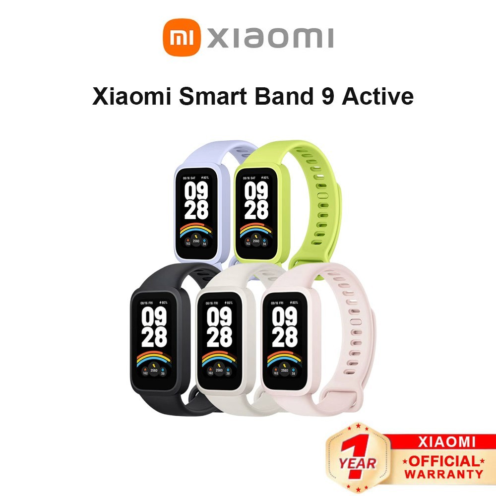 Xiaomi Smart Band 9 Active Global Version 1.47" TFT Display 60Hz Refresh Rate 5ATM Smart Watch