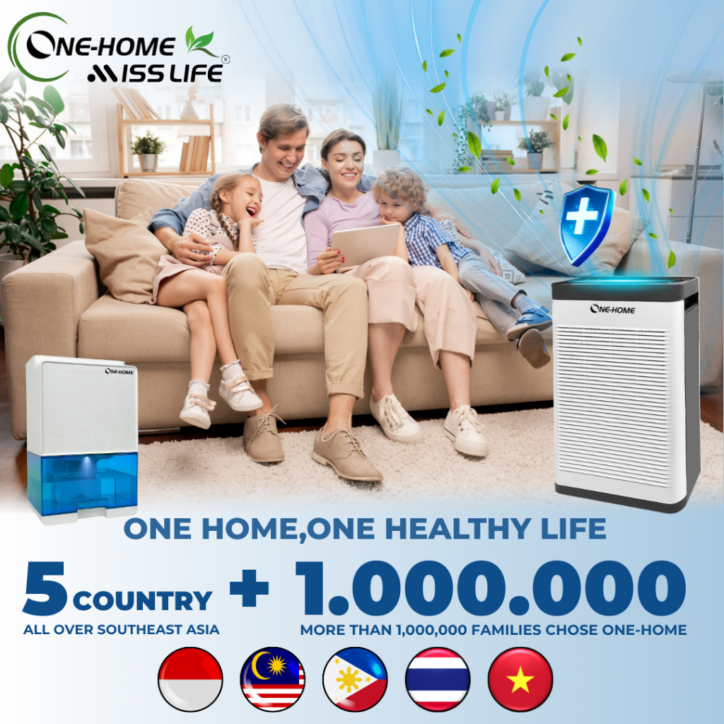 ONE HOME Air Purifier HEPA Carbon Filter for Room Office Remove Dust and Odor Pet Dander UV Light - Image 8