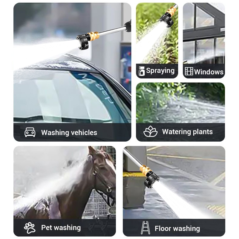 CEMAL Wireless pressure washer buy 1take 1washer high pressure washer portable heavy duty with 6in-1 - Image 2