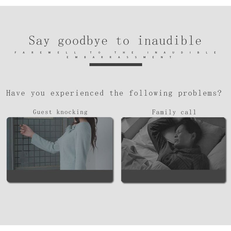 Doorbell Wireless Smart Home Door Bell Waterproof With 62 Ringtones Hole Free Installation For Home - Image 5