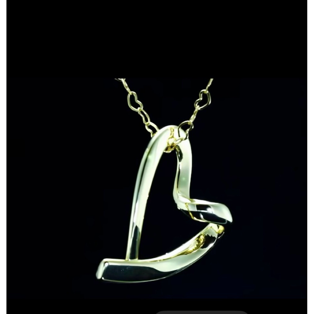 Open Heart Pendant Big product photo 2