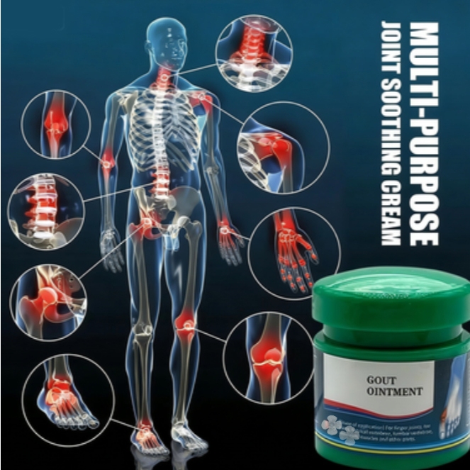 BEST SELLING!Gout Cream Treatment Gout Cause Waist Shoulder Leg Joint pain ointment pain relief gout — view 2