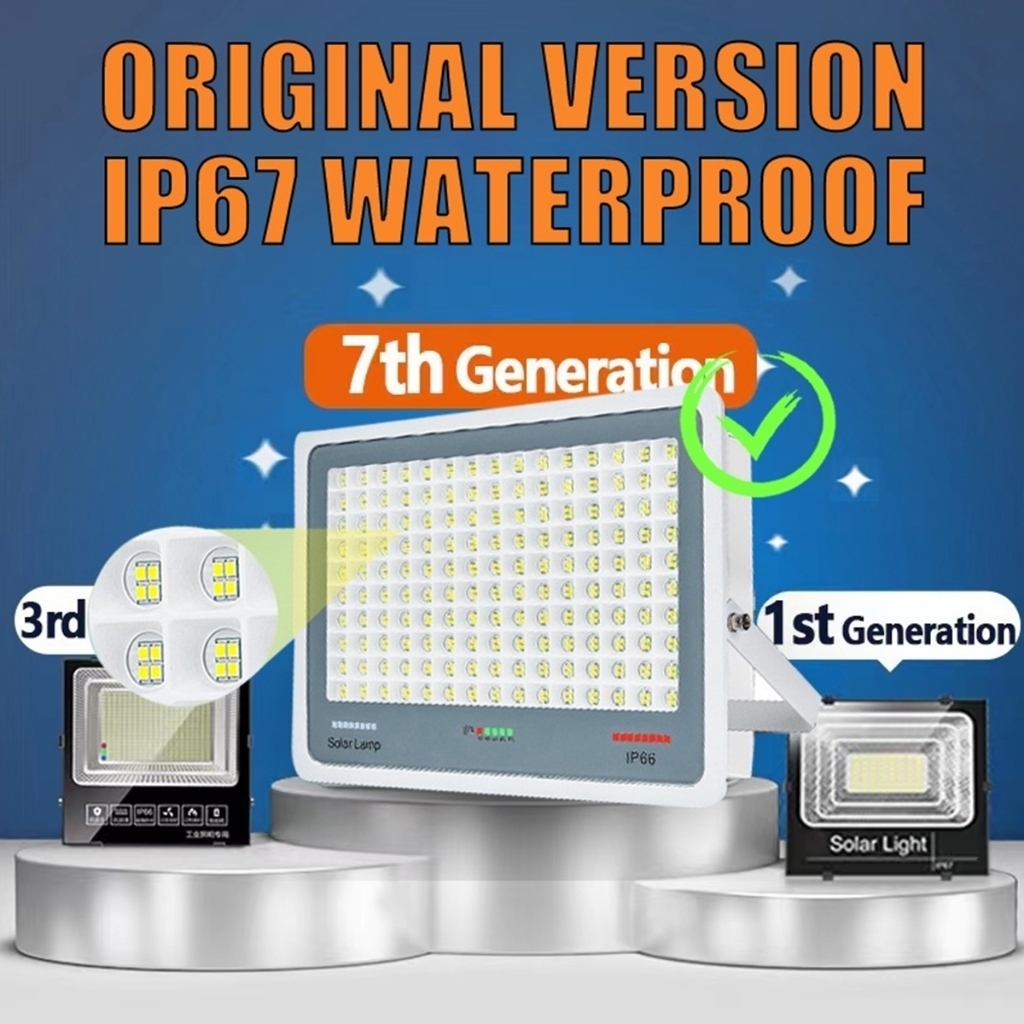 3000W Solar Light BUY 1 TAKE 1 Outdoor LED Solar Flood Light Waterproof IP67 Solar Lamp - Image 6