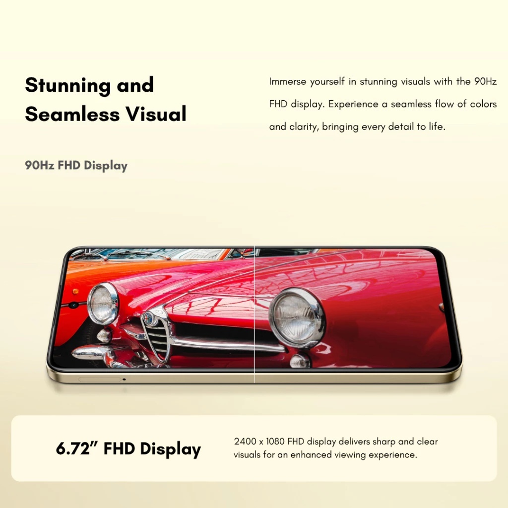 NEW Realme C75 5G Smartphone - 8GB+256GB Waterproof 6000mAH Fast, Stylish & Powerful Expandable RAM - Image 5