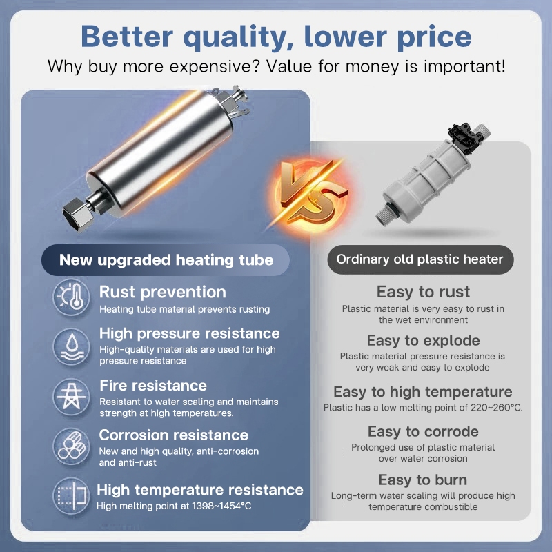 Ac High-quality instant electric water heater 7500W power shower heater 3 seconds to produce hot wat - Image 4