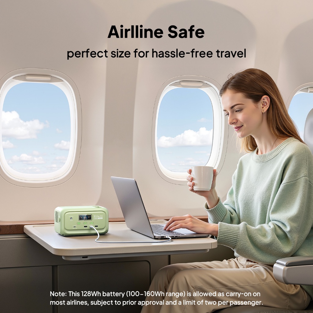 BLUETTI Portable Power Station Elite 10, 128Wh 34,595mAh LiFePO4 - Image 5