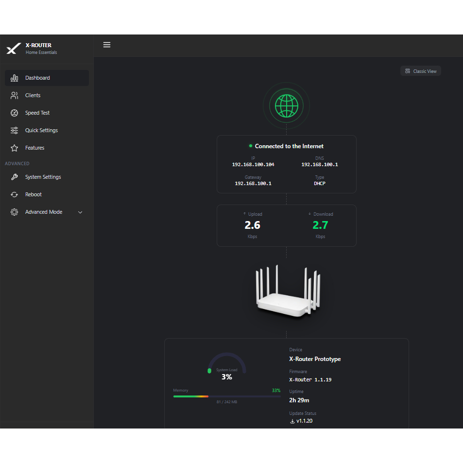 X-ROUTER 6 (HOME ESSENTIAL ROUTER, ANTI-LAG, ANTI-TETHERING, REMOTE ACCESS, DUAL WAN AND MORE) — view 5