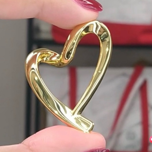Open Heart Pendant Big product photo 3