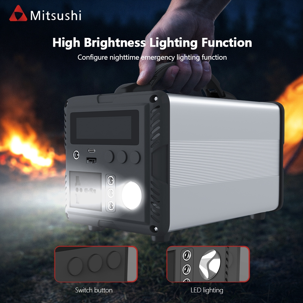 Mitsushi Portable Power Station Large Capacity Emergency Power Supply Home Outdoor — view 7