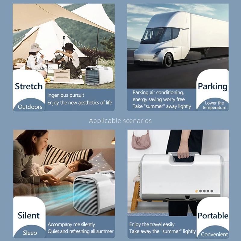 Tixx Portable Aircon 1.5P  Compressor Air Conditioner Air Cooler Aircon Inverter Outdoor CampingTent — view 8