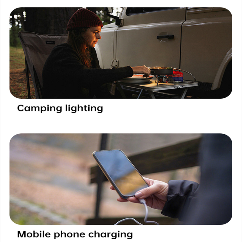 Fast Charging 6W 5V Solar Light Panel with 3 Bulbs Power Bank  Portable Waterproof Emergency Light — view 8