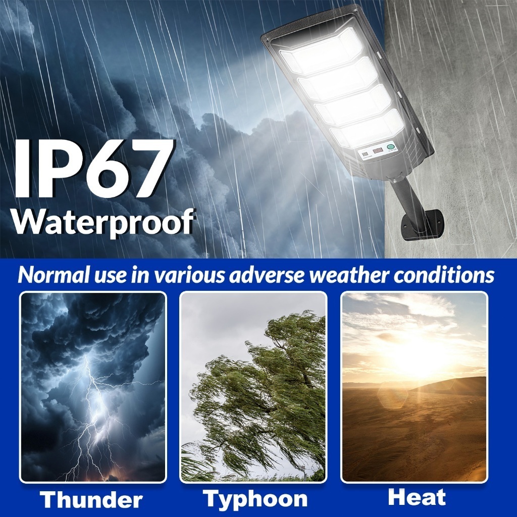 Buy 1 Take 1 Solar Light Solar Street Light Outdoor Waterproof Automatic Sensor Lamp With Remote - Image 4