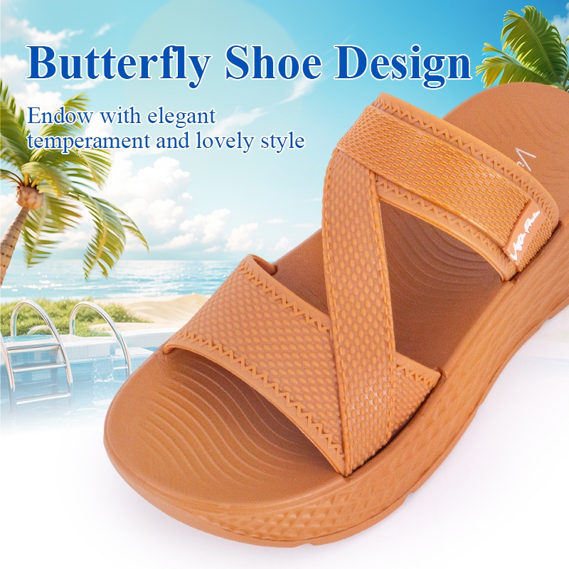 Vista Praia  Fashion Wedge High Heels Sandals 2307 - Image 4