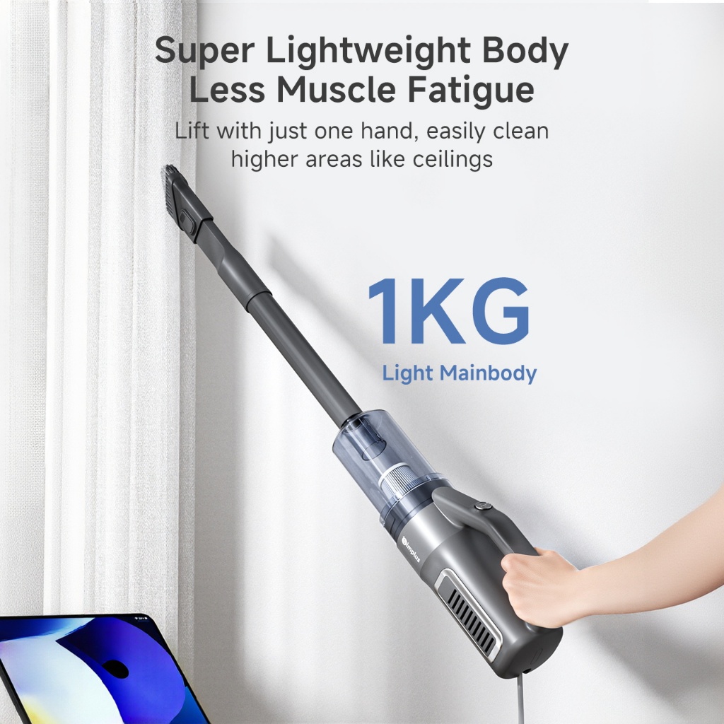 Simplus Vacuum Cleaner 17000Pa Strong Suction 3 in 1 Portable Handheld Multi-use Ultra Quiet - Image 4